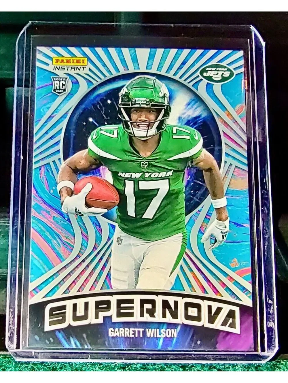 Garrett Wilson 2022 Panini NFL Instant Supernova #18 Football Card 1/1523